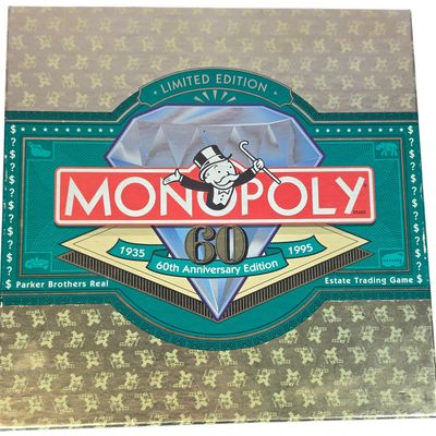 Sale Photo Thumbnail #499: Parker Brothers Monopoly 60th Anniversary Limited Edition Board Game