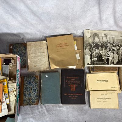 Sale Photo Thumbnail #656: A Collection of Historical Ephemera Books and Photographs Including an 1848 Etherization Pamphlet and U.S. Treasury Narcotic Order Booklets