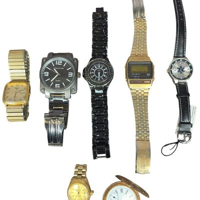 Sale Photo Thumbnail #213: An Assortment of Vintage and Modern Wristwatches and One Pocket Watch