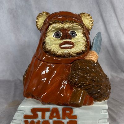 Sale Photo Thumbnail #670: Star Wars Wicket the Ewok Cookie Jar