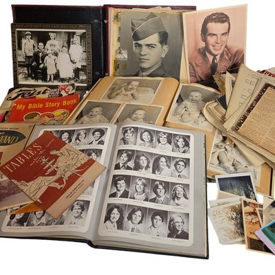 Sale Photo Thumbnail #126: A Collection of Mid-20th Century to 1980 Ephemera Including Military Portraits and Yearbooks