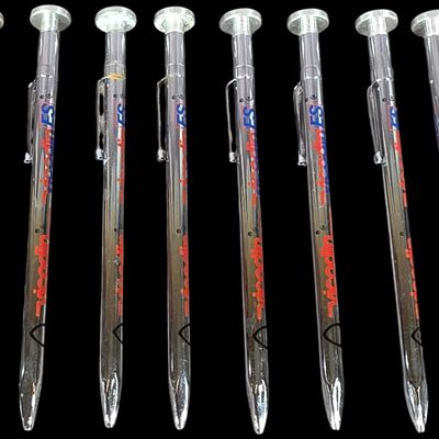 Sale Photo Thumbnail #111: A Collection of Eight Knoll Pharmaceutical Vicodin Promotional Ballpoint Pens