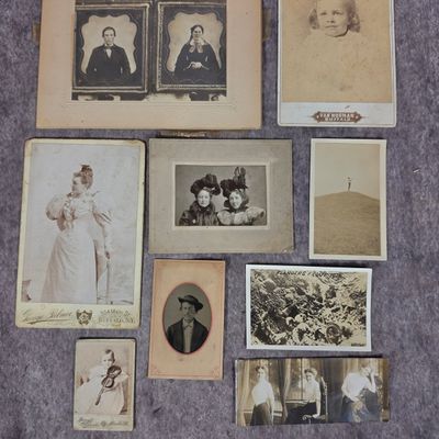 Sale Photo Thumbnail #455: A Collection of 19th and Early 20th-Century Photographs Including Van Norman and George Palmer Cabinet Cards