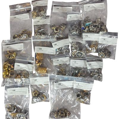 Sale Photo Thumbnail #171: An Assortment of Costume Jewelry Fashion Rings