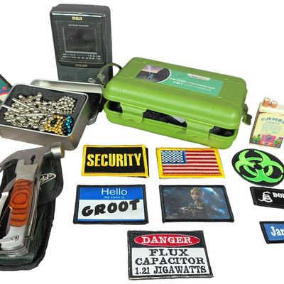 Sale Photo Thumbnail #325: An Assortment of Collectible Electronics, Tools, and Vintage Lighters Including RCA, Sheffield, and Zippo
