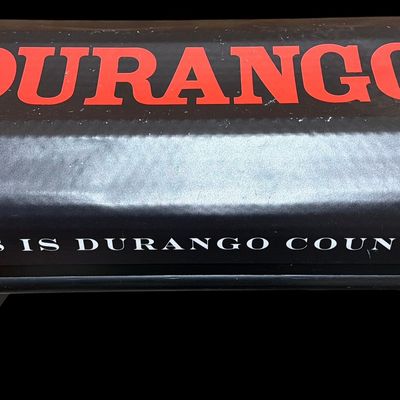 Sale Photo Thumbnail #872: Durango Boot Promotional Metal Display Bench
