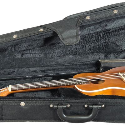 Sale Photo Thumbnail #30: Lanikai Model LU-21 Soprano Ukulele with Semi-Rigid Case