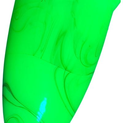 Sale Photo Thumbnail #438: Marbled Uranium Slag Glass Vessel