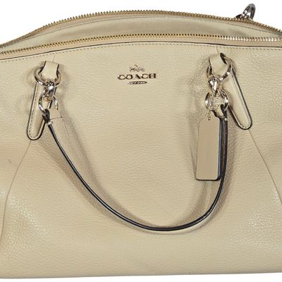 Sale Photo Thumbnail #43: Coach Prairie Satchel in Chalk Pebbled Leather