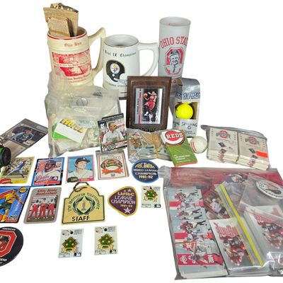 Sale Photo Thumbnail #407: An Assortment of Sports Memorabilia and Collectibles Featuring Ohio State Buckeyes and LeBron James