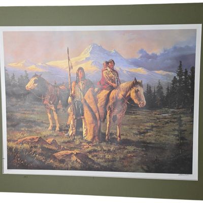 Sale Photo Thumbnail #861: Chuck Ren Signed Limited Edition Lithograph The Place of My Dreams