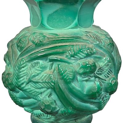 Sale Photo Thumbnail #437: Desna Malachite Glass Bud Vase