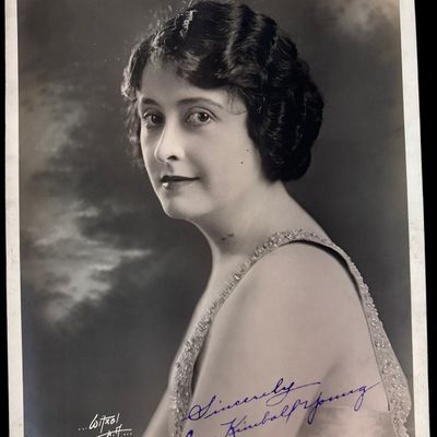 Sale Photo Thumbnail #737: Clara Kimball Young Autographed Silver Gelatin Publicity Photograph by Witzel Studios