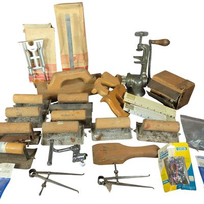 Sale Photo Thumbnail #169: An Assortment of Vintage Hand Tools and Hardware including Winchester and Millers Falls
