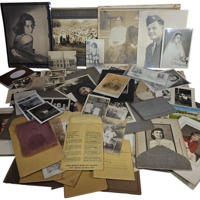 Sale Photo Thumbnail #193: A Collection of Genealogical and Portrait Photography Including West Virginia Studios and Large Format Negatives