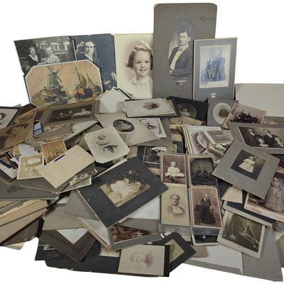 Sale Photo Thumbnail #277: A Collection of 19th and Early 20th Century Photographs and Ephemera Including Studio Portraits, Military Subjects, and WWI Correspondence