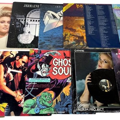 Sale Photo Thumbnail #69: CONTENTS LOT: Vintage Vinyl LP Records featuring KISS, The Jacksons, and Adam Ant