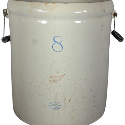 Sale Photo Thumbnail #296: Red Wing Potteries 8 Gallon Stoneware Crock