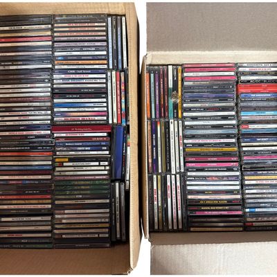 Sale Photo Thumbnail #672: A Collection of Approximately 165 Compact Discs featuring Classic Rock, Country, and Pop Artists