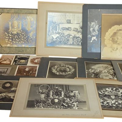 Sale Photo Thumbnail #785: A Collection of Victorian and Edwardian Memorial Photographs and Cards, Including Amanda Beach and George Simmermaker