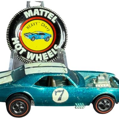 Sale Photo Thumbnail #266: Mattel Hot Wheels Redline Heavy Chevy Spoilers Series Car with Collector Button