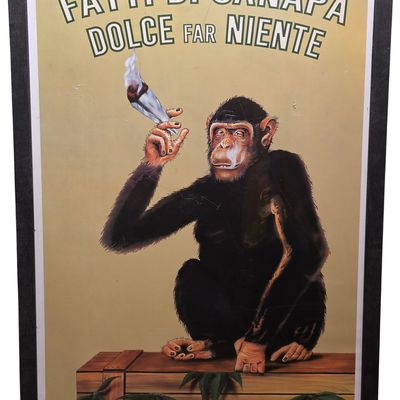 Sale Photo Thumbnail #858: Large Format Fatti Di Canapa Offset Lithographic Poster