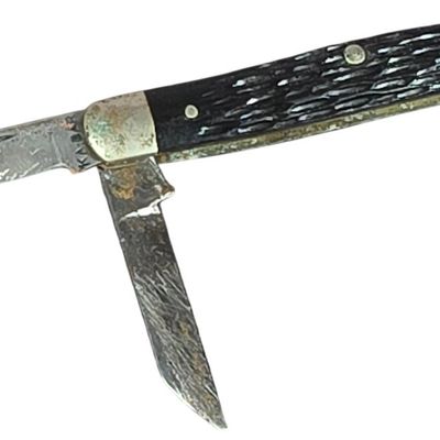 Sale Photo Thumbnail #151: Vintage KA-BAR Three Blade Stockman Pocket Knife