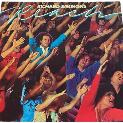 Sale Photo Thumbnail #468: Richard Simmons Reach Vinyl LP Record with Instructional Insert