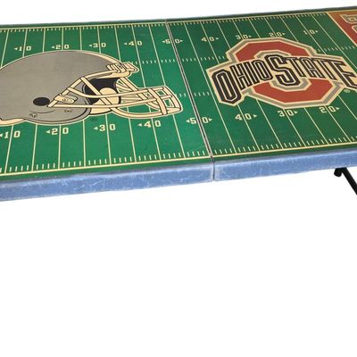 Sale Photo Thumbnail #591: One Ohio State Buckeyes Folding Tailgate Table