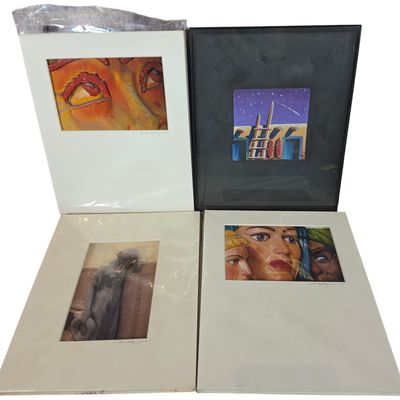 Sale Photo Thumbnail #141: A Collection of Contemporary Artworks including Geraldine Tso and Scott E. Matyjaszek (Signed)