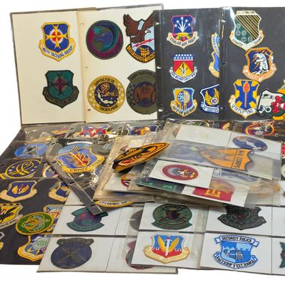 Sale Photo Thumbnail #119: A Collection of United States Air Force and US Army Embroidered Military Patches, 1965-1990