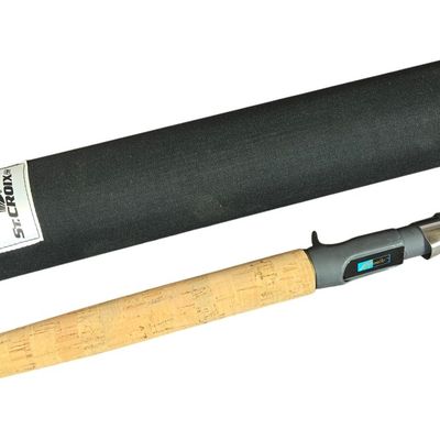 Sale Photo Thumbnail #593: Two Modern Graphite Fishing Items Including Marado Axis Casting Rod and St. Croix Case
