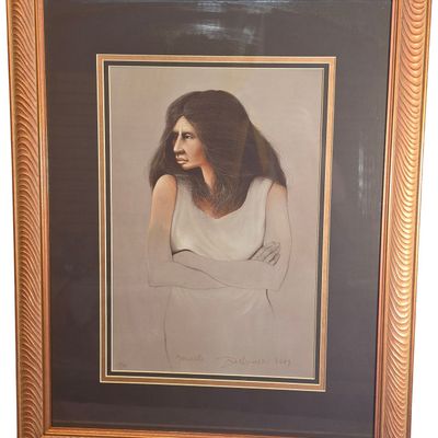 Sale Photo Thumbnail #144: Frank Howell Limited Edition Lithograph Marita 1997