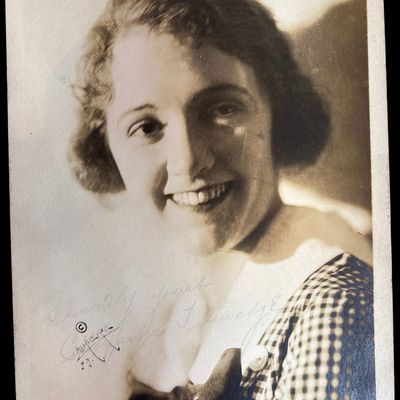 Sale Photo Thumbnail #733: Constance Talmadge Hand Signed Type I Publicity Photograph by Lumiere N.Y.