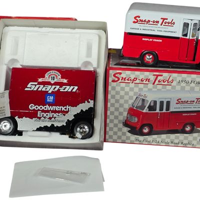 Sale Photo Thumbnail #496: A Pair of Snap-on Tools Themed Die-Cast Scale Models