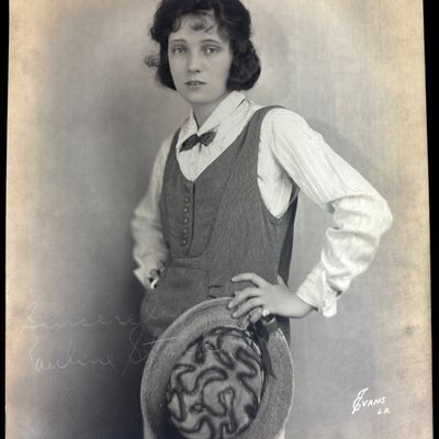 Sale Photo Thumbnail #738: Pauline Starke Hand Signed Evans Los Angeles Type I Studio Portrait Photograph