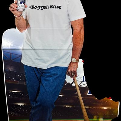 Sale Photo Thumbnail #681: Wade Boggs Pabst Blue Ribbon Life-Size Cardboard Standee Promotional Display 2023