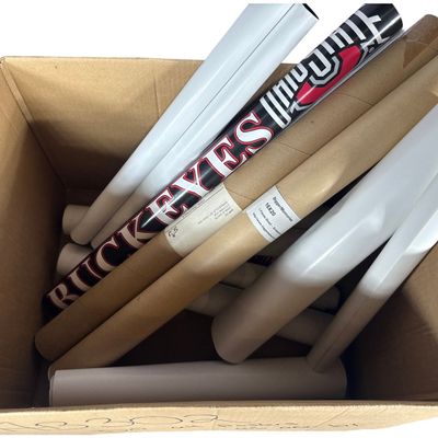 Sale Photo Thumbnail #696: A Collection of Ohio State Buckeyes and Professional Sports Posters and Schedules