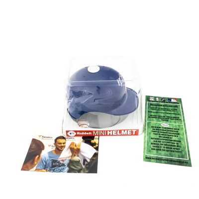 Kris Bryant Autographed Riddell Mini Helmet w COA