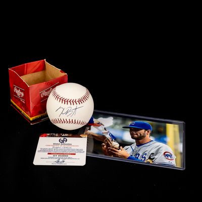 Kris Bryant Autographed MLB Baseball w COA