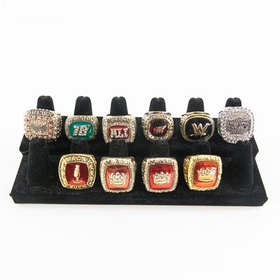 (10)Assorted NASCAR WWE & Ali Championship Rings
