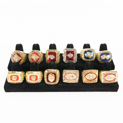 12 Browns Redskins Dolphins NFL Championship Rings