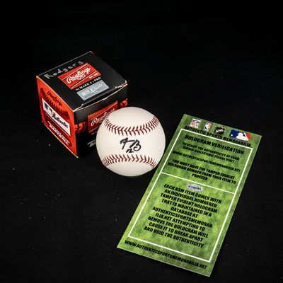 Aaron Rodgers Autographed MLB Baseball w COA