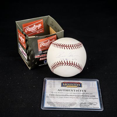 Billy Pierce Autographed MLB Baseball COA