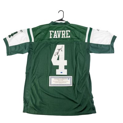 Brett Favre Autographed New York Jets Jersey W COA