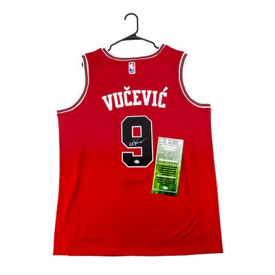Nikola Vucevic Autographed Bulls Nike Jersey w COA