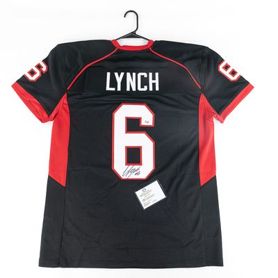 Jordan Lynch Autographed Huskies Jersey w COA