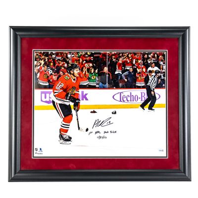 Framed Alex DeBrincat Autographed Photo w COA