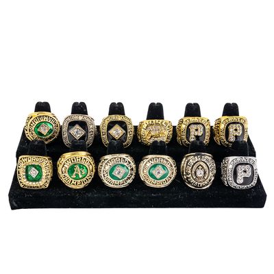 (16) A's Orioles Pirates MLB Championship Rings +