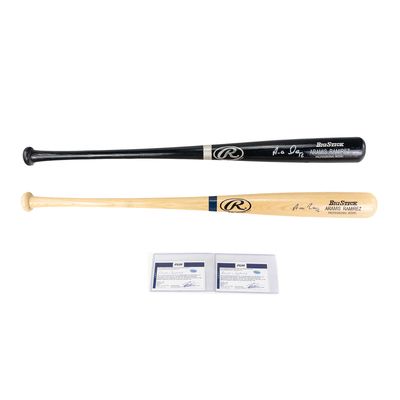(2)Aramis Ramirez Autographed Rawlings Bats w COAs